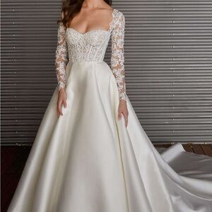 Martina Liana 1441 Ivory Wedding Dress